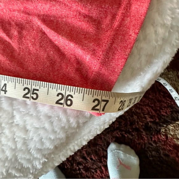 Lularoe Heathered Red OS leggings - Picture 4 of 8